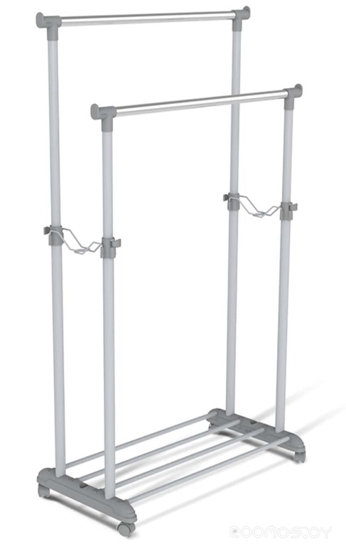 Вешалка Sheffilton CH-4149 артикул В1-66 т.серый/св.серый/хром