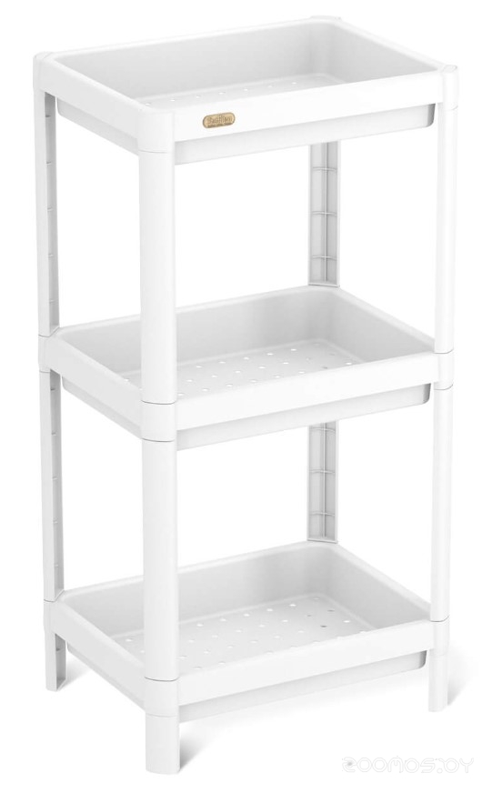 Стеллаж Sheffilton SHT-SS25-3 белый