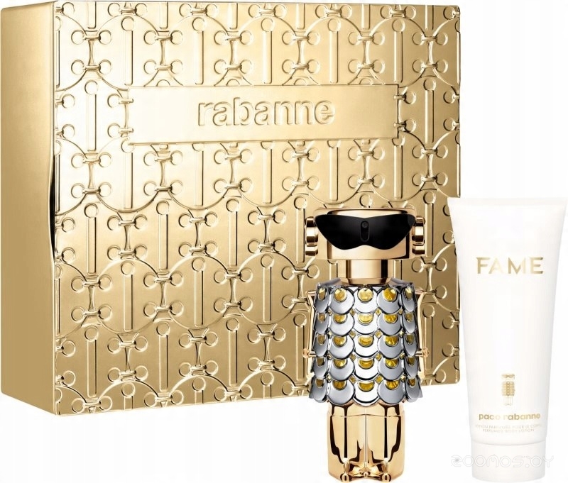Набор Paco Rabanne Fame (вода парфюмерная 80мл+ лосьон 100мл для тела парфюмированный)  