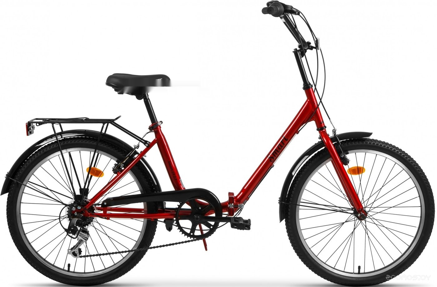 Велосипед AIST Smart 24 2.1 2023 красный