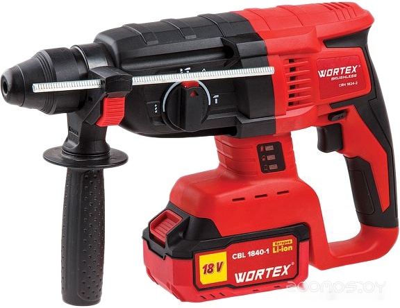 Перфоратор аккум.WORTEX CRH 1824-2 в чем. 