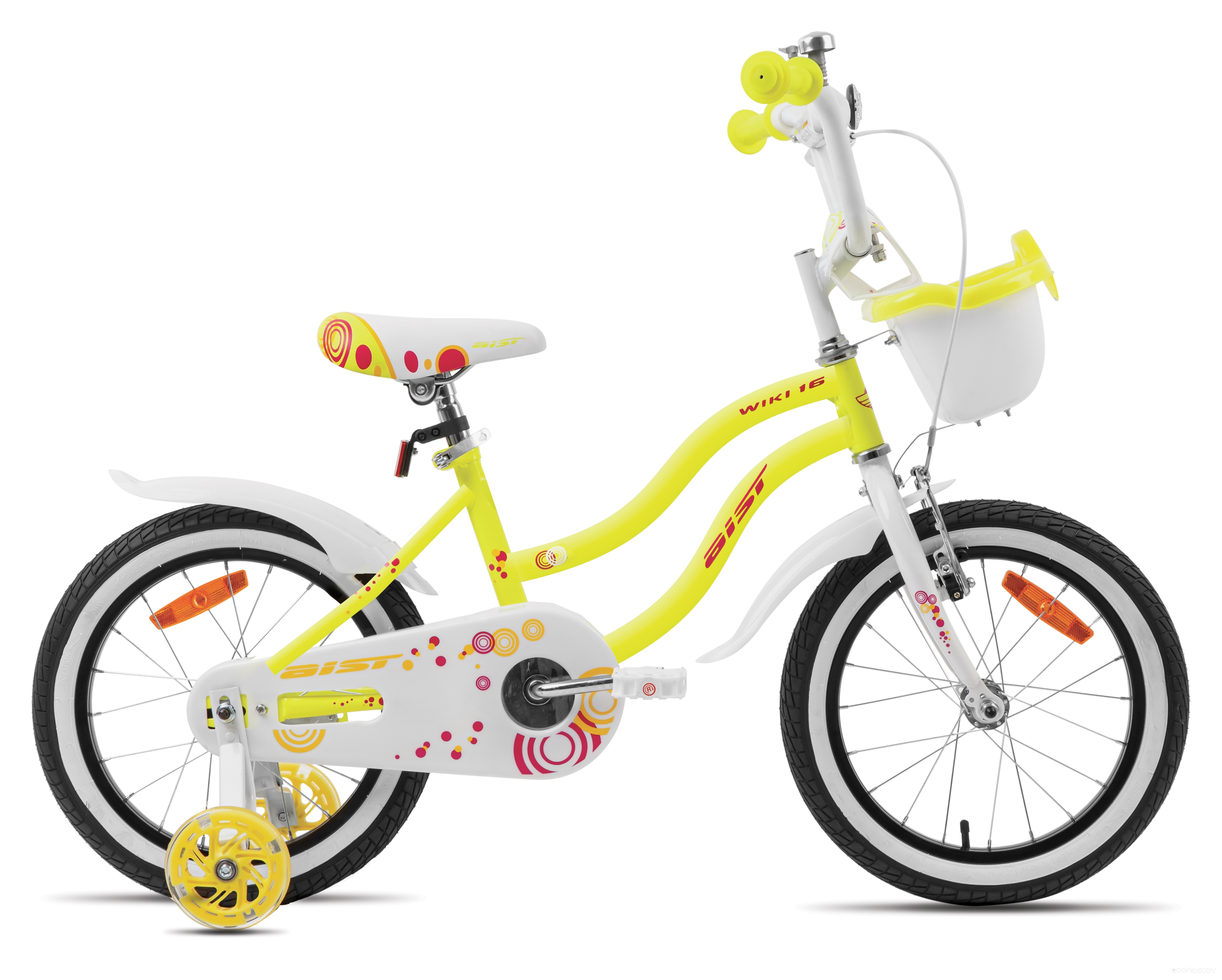 Велосипед AIST WIKI 16/16//желтый/2025 