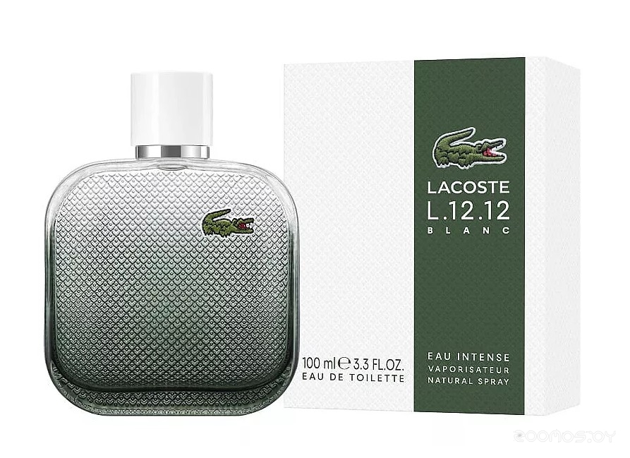 Вода туалетная 100мл мужская L.12.12 BLANC EAU INTENSE LACOSTE