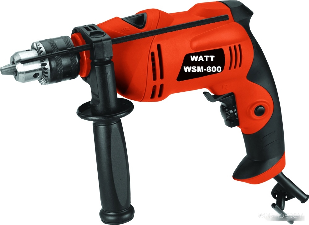 Дрель-шуруповерт WATT WSM-600 