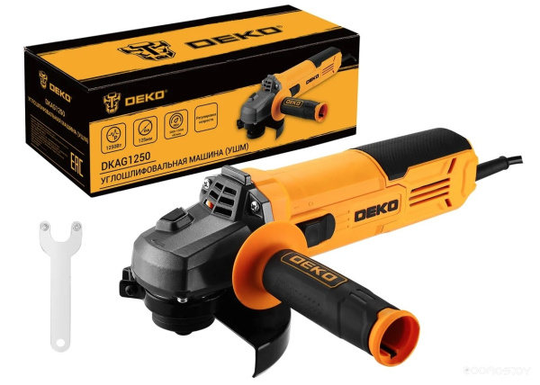 Углошлифмашина DEKO DKAG1250, КИТАЙ