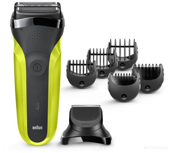 Электробритва Braun Series 3 300BT Shave & Style (черный)