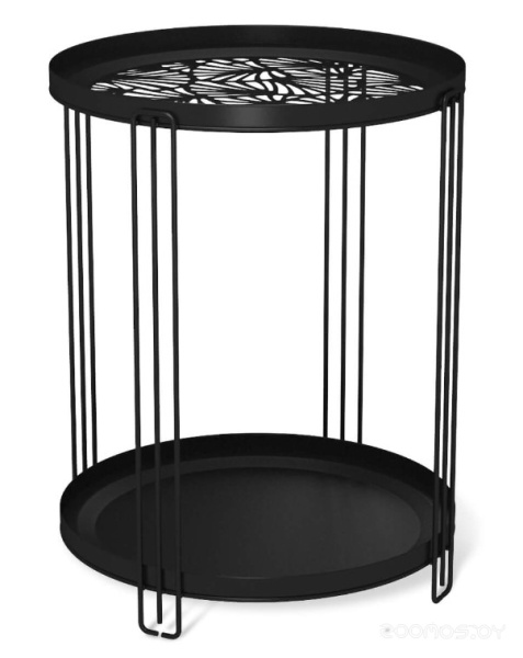 Журнальный столик Sheffilton SHT-CT82 черный муар