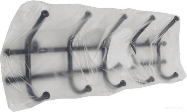 Вешалка Норма 5  крючков (Черный) 