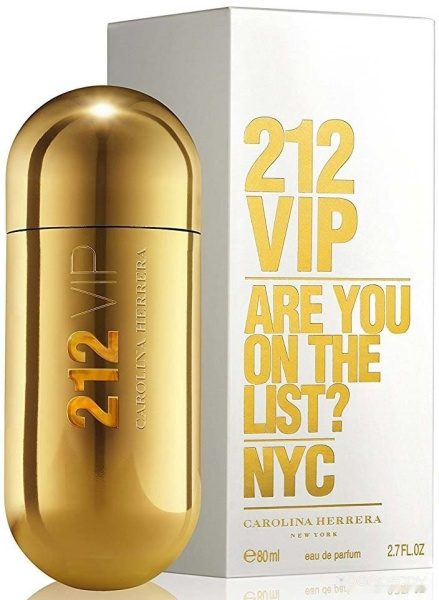 Вода парфюмерная 80мл CAROLINA HERRERA 212 VIP   
