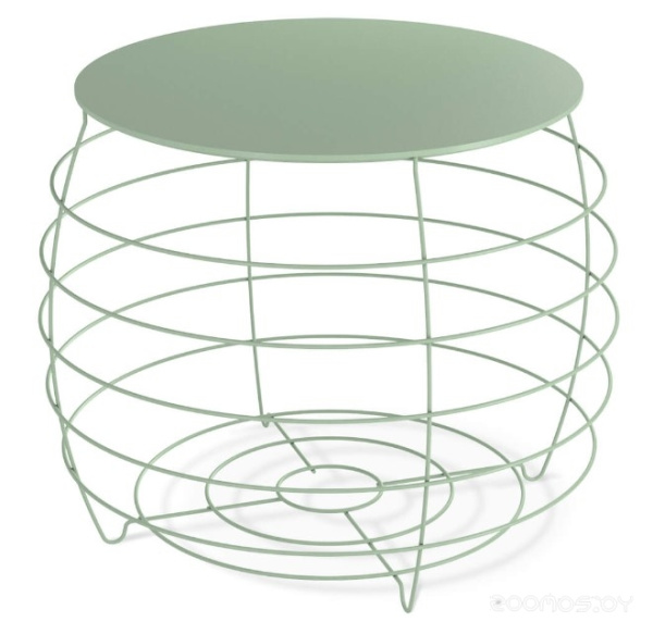 Журнальный столик Sheffilton SHT-CT77 бразо/мятный