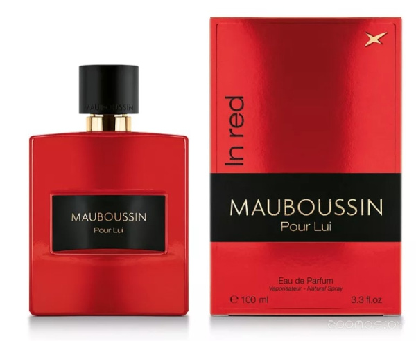 Вода парфюмерная 100 мл POUR LUI IN RED MAUBOUSSIN 