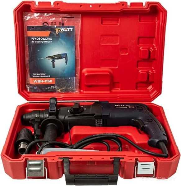 Перфоратор WATT WBH-1150 (кейс)
