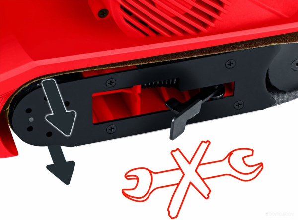  Ленточная шлифмашина TC-ВS 8038 76 х 533 мм, 800 Вт, 