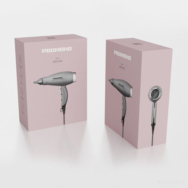 Фен Redmond (Редмонд) HD1704 (серый)