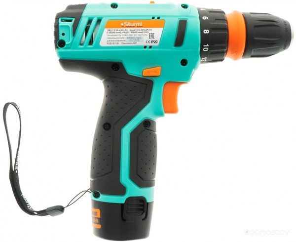 Дрель-шуруповерт акк.STURM CD3212SC чем.  
