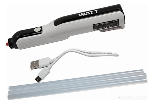 Пистолет клеевой аккум.WATT WGG-4