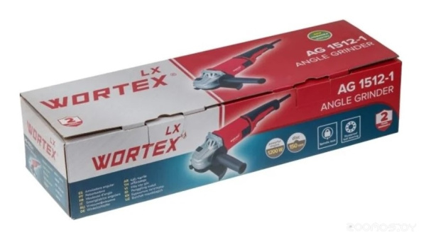 Одноручная углошлифмашина WORTEX LX AG 1512-1 в кор., 