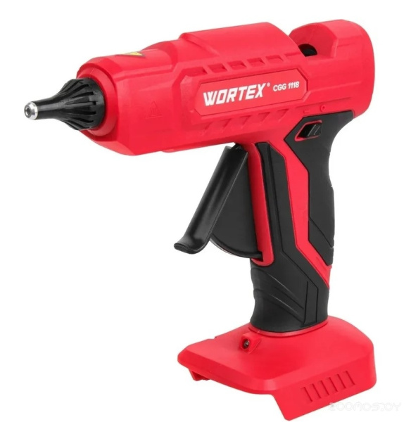 Пистолет клеевой аккум.WORTEX CGG 1118 в коробке