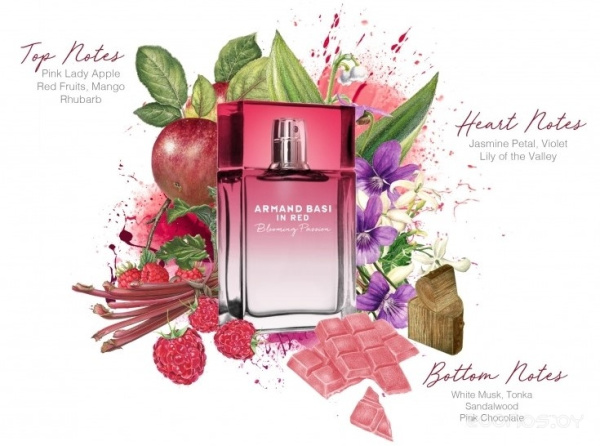 Туалетная вода Armand Basi In Red Blooming Passion EdT (100 мл)