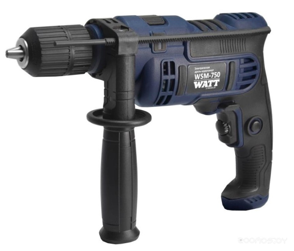 Дрель сетевая WATT WSM-750