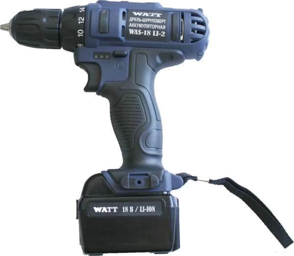 Дрель-шуруповерт WAS-18Li-2 NEW