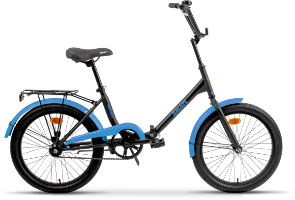 Велосипед AIST Smart 20 1.1/20//черно-синий/2024 
