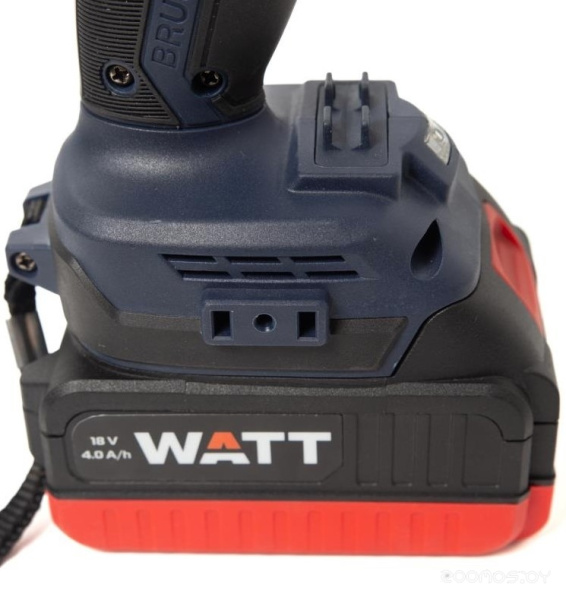 Шуруповерт WATT WAS-18 Li-2BL (1x4.0 Ah)