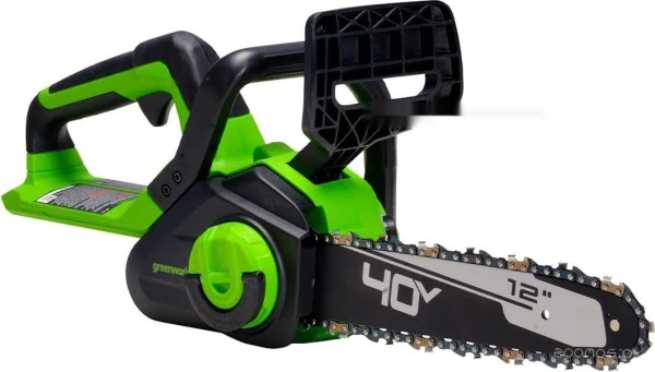 Пила цепная аккум.Greenworks 40V G40CS30IIK2 (1xАКБ 2Ач и ЗУ) 30см 