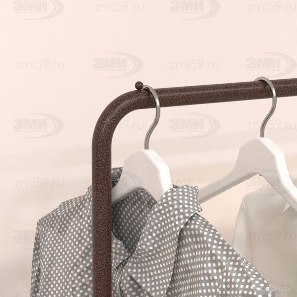 Вешалка гардеробная Радуга 3 (Черный) 