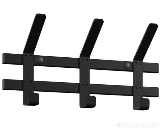 Вешалка настенная ТОРОНТО 3 (Черный) 