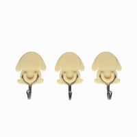 Набор 3шт крючков для ванной комнаты ZHENXIN   <<Состав:пластик, металл>>