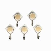 Набор 5шт крючков для ванной комнаты ZHENXIN   <<Состав:пластик, металл>>