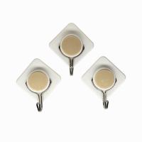 Набор 3шт крючков для ванной комнаты ZHENXIN   <<Состав:пластик, металл>>