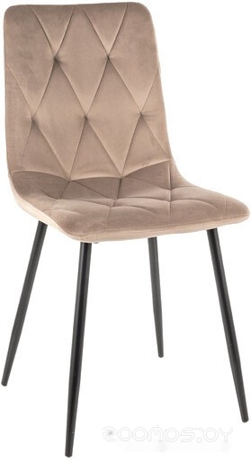 Стул <<цв.:темно-бежевый/черный>>