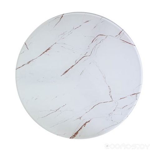 Стол журнальный <<цв.:мраморный эффект/черный>>