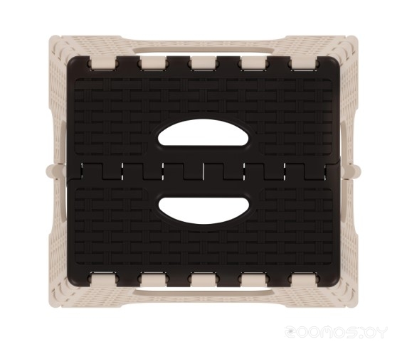 Табурет складной Альтернатива Плетенка малый бежевый/коричневый