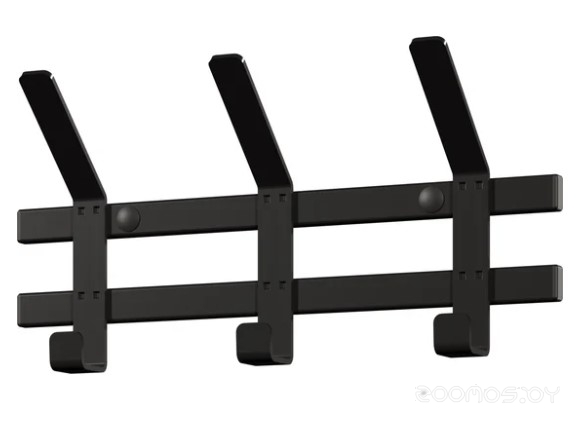 Вешалка настенная ТОРОНТО 3 (Черный) 