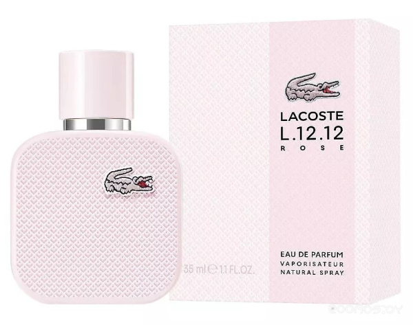 Вода парфюмерная 35мл LACOSTE L.12.12 ROSE