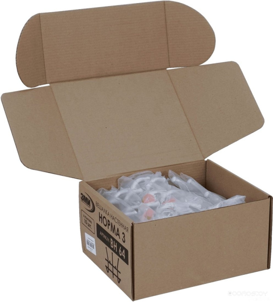 Вешалка Норма 3 крючка (Белый)