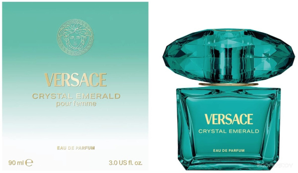 Парфюмерная вода женская VERSACE Crystal Emerald, 90 мл 530032