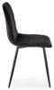 Стул HALMAR K525 черный/черный