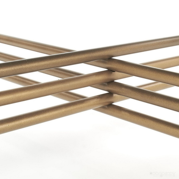 Журнальный столик Halmar Ismena черный/золотой