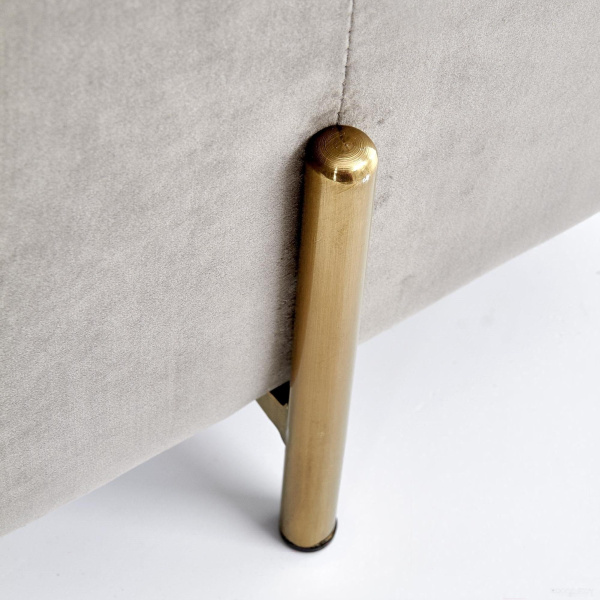 Пуф <<цв.:серый/золотой>>