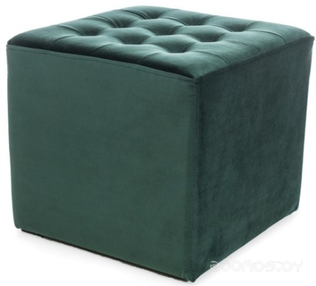 Пуф SIGNAL LORI Velvet Bluvel 78 зеленый