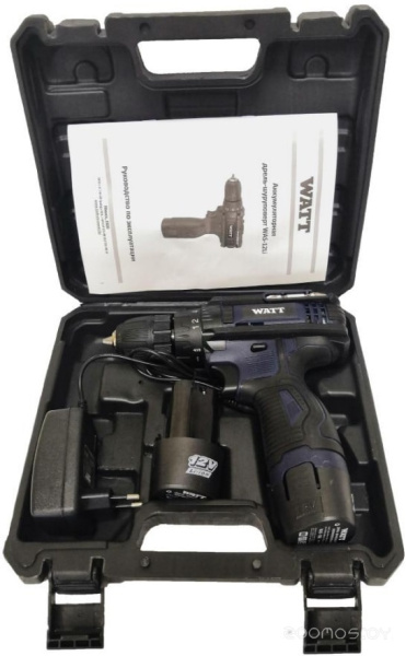 Дрель-шуроповерт аккум.WATT WAS-12Li  