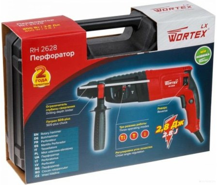 Перфоратор WORTEX LX RH 2628 в чем.