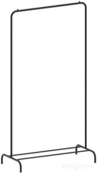 Вешалка гардеробная Радуга 1 (Черный)