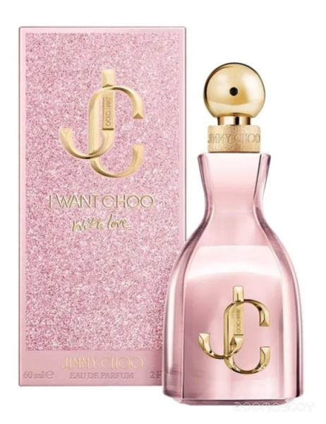 Вода парфюмерная 60мл I WANT CHOO WITH LOVE JIMMY CHOO 160834