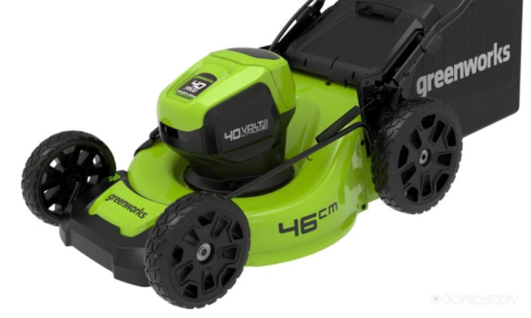 Газонокасилка аккум.Greenworks 40V GD40LM46HP(АКБ 4Ач и ЗУ) 46см