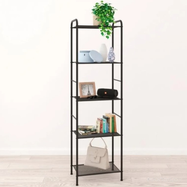 Стеллаж Валенсия 15 (Черный) 